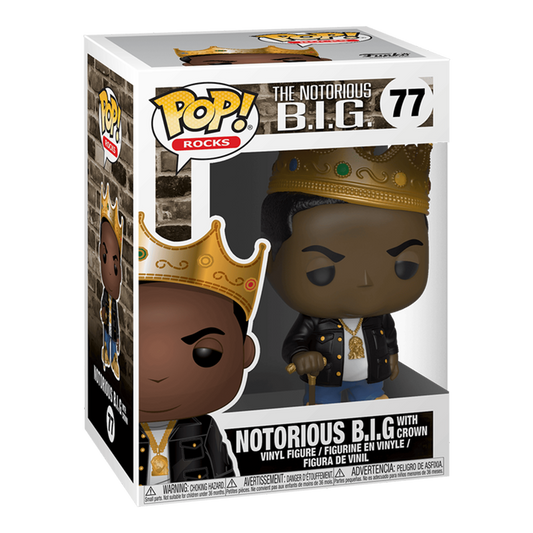 Funko Pop! Rocks: The Notorious B.I.G. with Crown