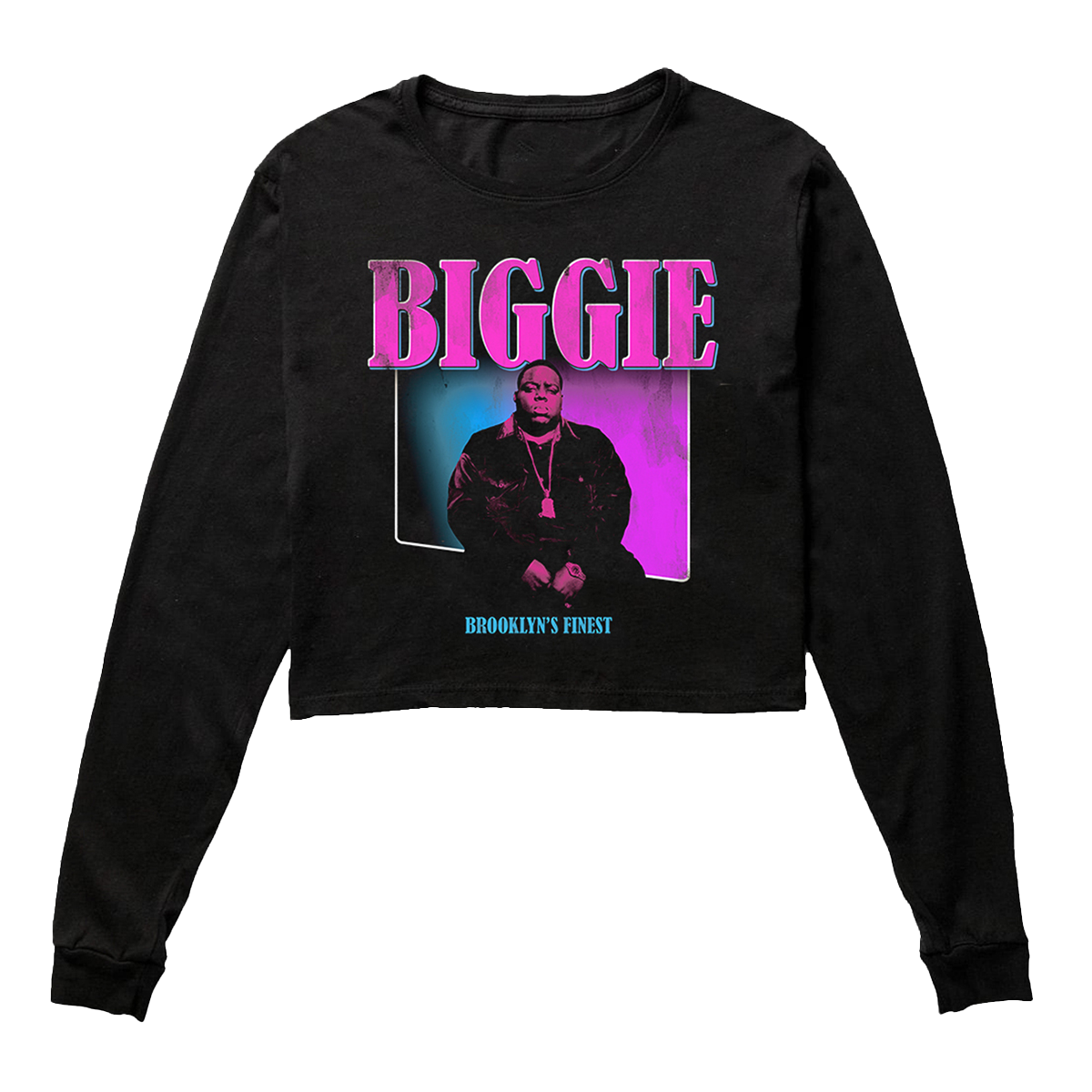 Brooklyns Finest Cropped Crewneck