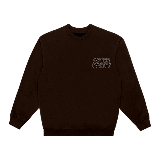 The Notorious B.I.G. x After Party Crewneck - Chocolate