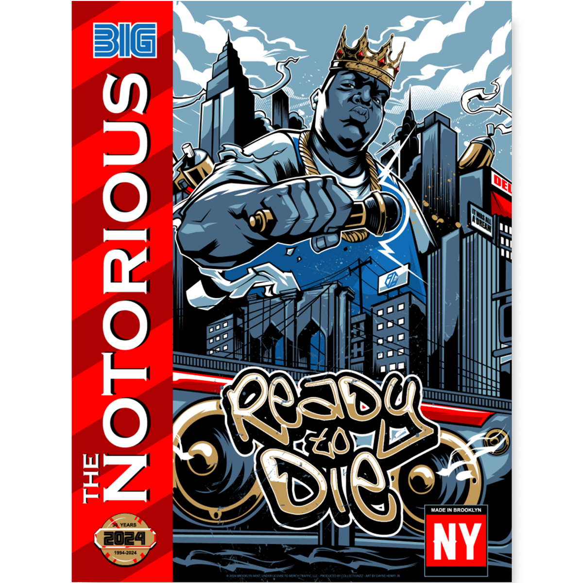 The Notorious B.I.G. Juicy (Genesis Edition) Poster The Notorious B.I