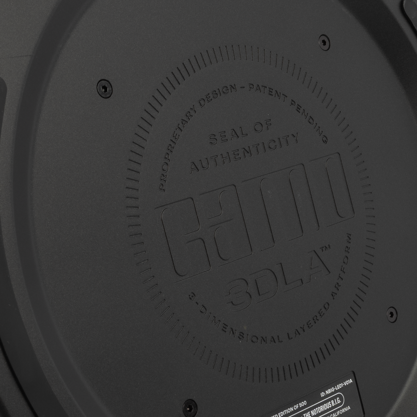 Notorious B.I.G. 3DLA Sculpture